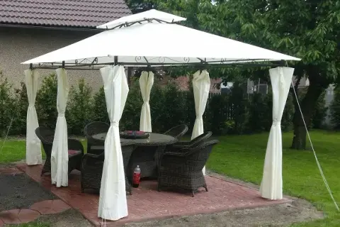 Jak przymocować pawilon ogrodowy, aby był stabilny nawet w czasie wiatru